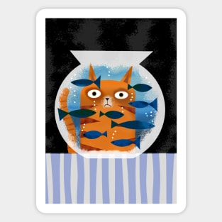 Fish for Supper Sticker